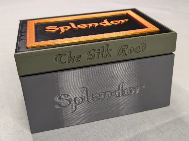 Minimal The Silk Road Expansion box for Splendor
