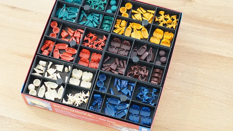 Settlers of Catan organizer basic & expansions Siedler Settler - EU/GER Version