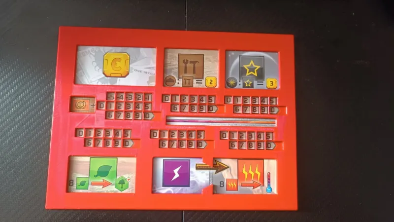 Terraforming Mars Player Board