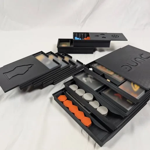 Dune: Imperium - Uprising + Bloodlines insert organizer [3D Printer DIGITAL FILES ONLY]
