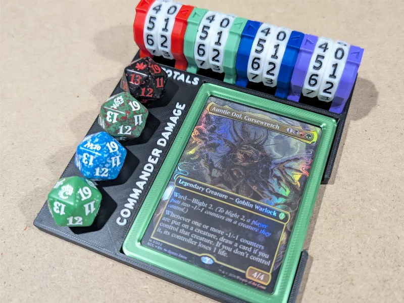 Magic the Gathering Commander Tray