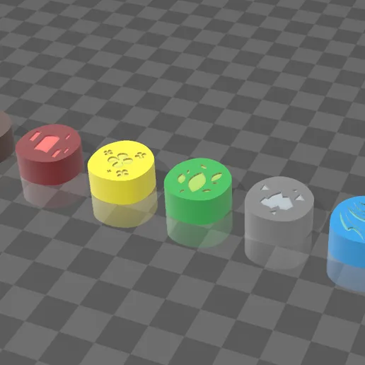 Harmonies 3D Parts