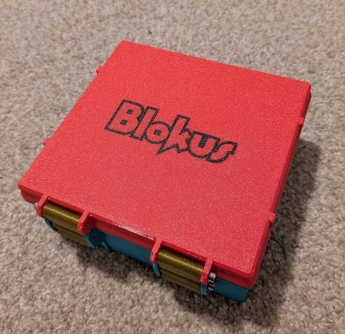 Rugged box for BLOKUS travel set (logo remix)
