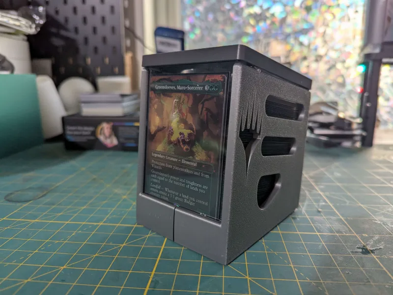 Magic: The Gathering Deckbox + Library Tray Combo