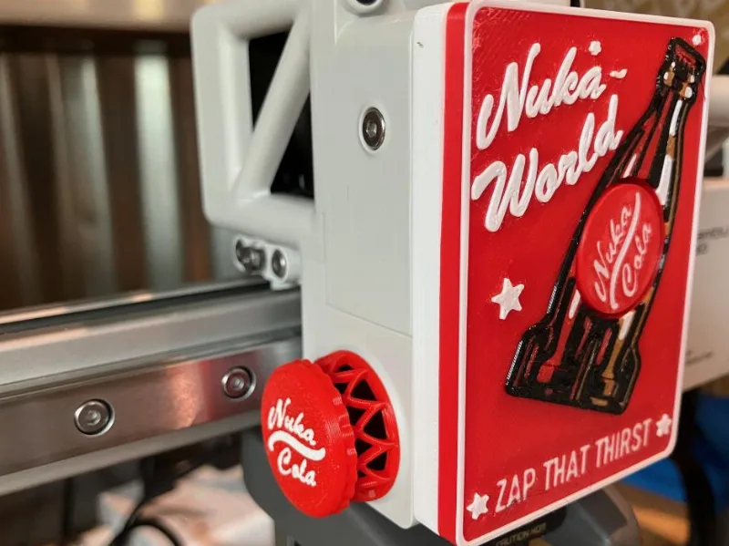 Nuka Cola from Fallout fan cover for A1 & A1 mini