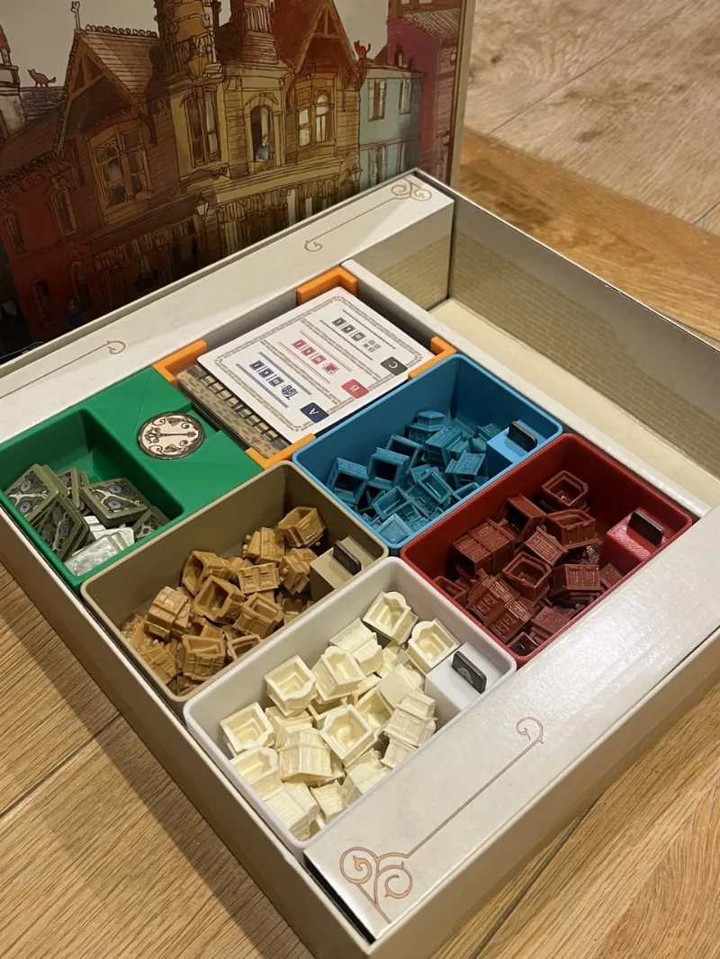 Sunrise Lane insert Reiner Knizia