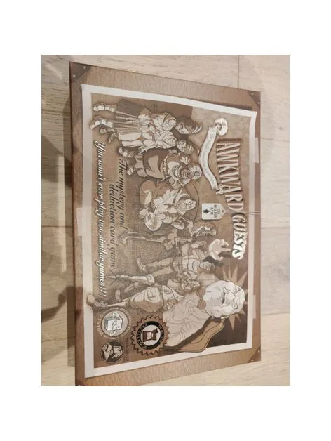 Awkward Guests - Kickstarter edition boardgame insert