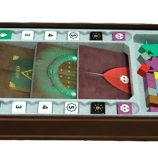 Organizer insert for the Mini rogue game