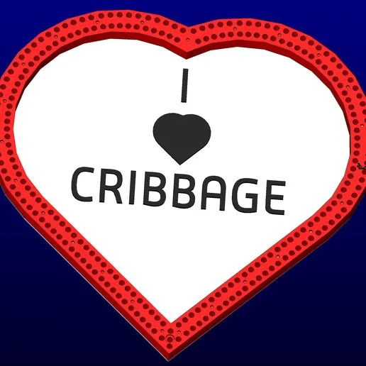 heart cribbage game
