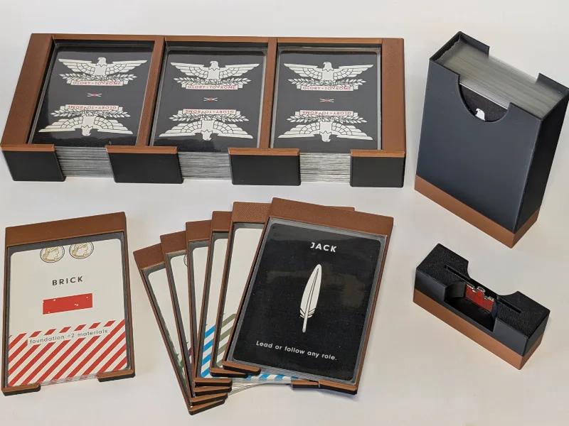 Glory to Rome Black Box Insert / Organizer