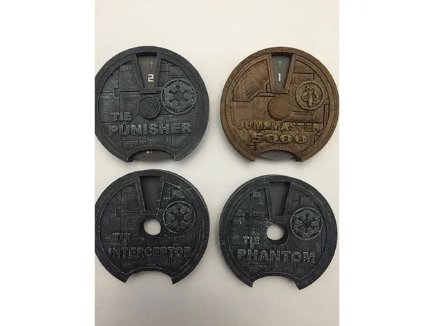 X-Wing Movement Dials