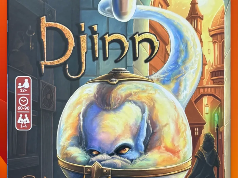 Djinn Retail Board Game Insert