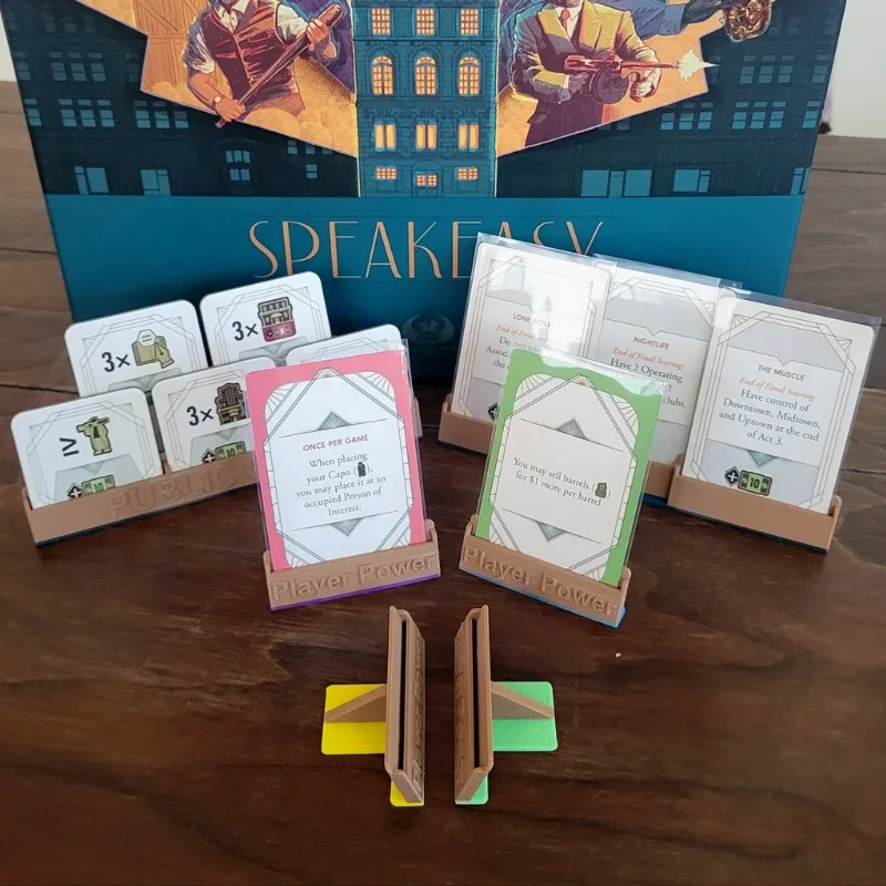 Speakeasy: Player Power and Goals Displays