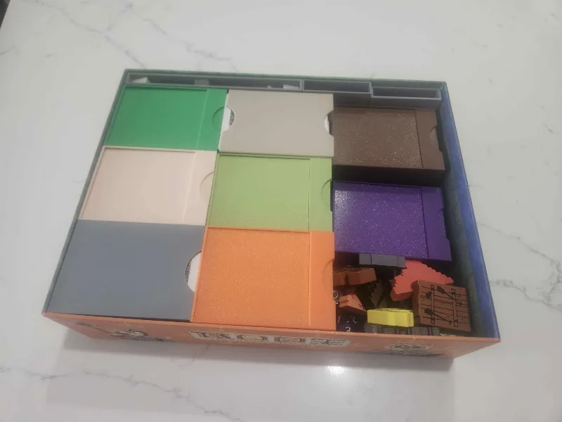 Root Board Game Organizer (To Homeland Expansion)
