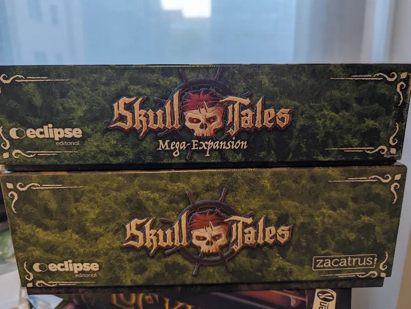 Skull Tales Full Sail Insert. KS Edition (MegaExpansion) + Turtle Island + v2 Upgrade