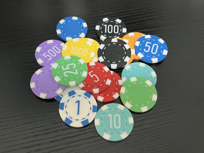 Poker Chips | Plain and Numbered