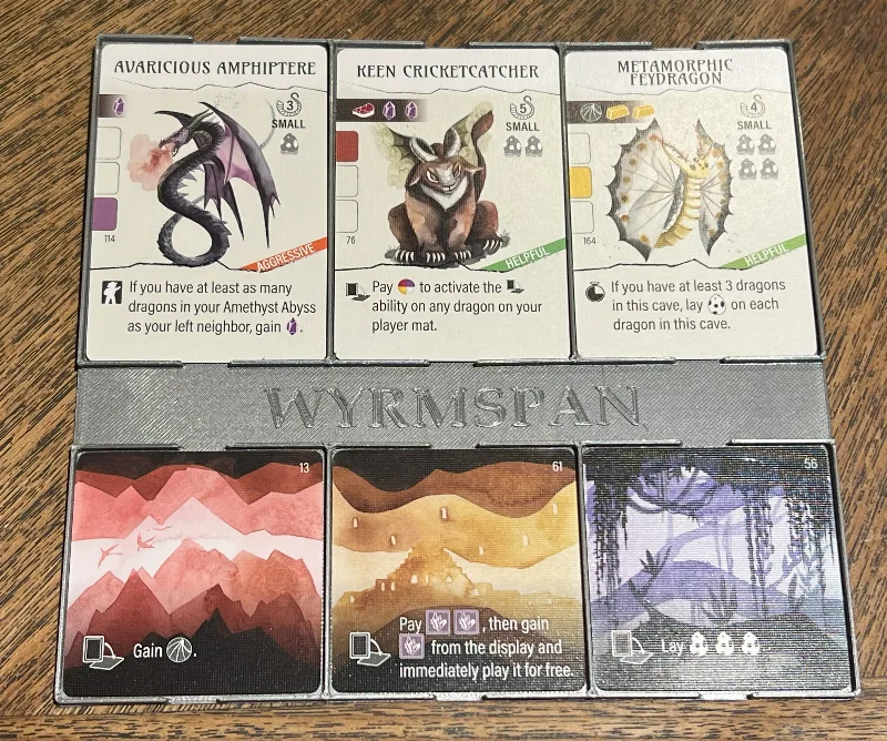 Wyrmspan Dragon and Cave Card Holder (Updated)