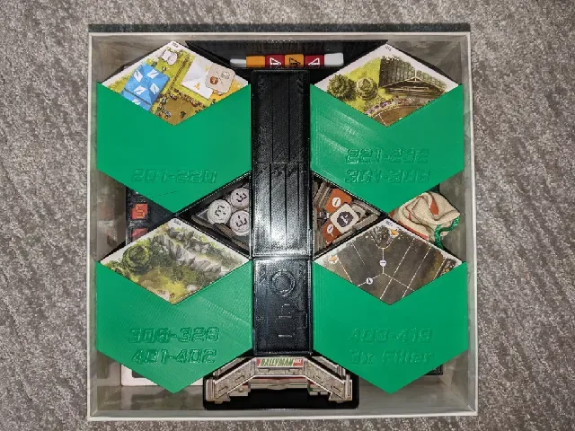 Additional Trays for Rallyman DIRT - Box Organizer