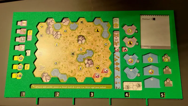 Ark Nova Magnetic Dual Layer Player Boards