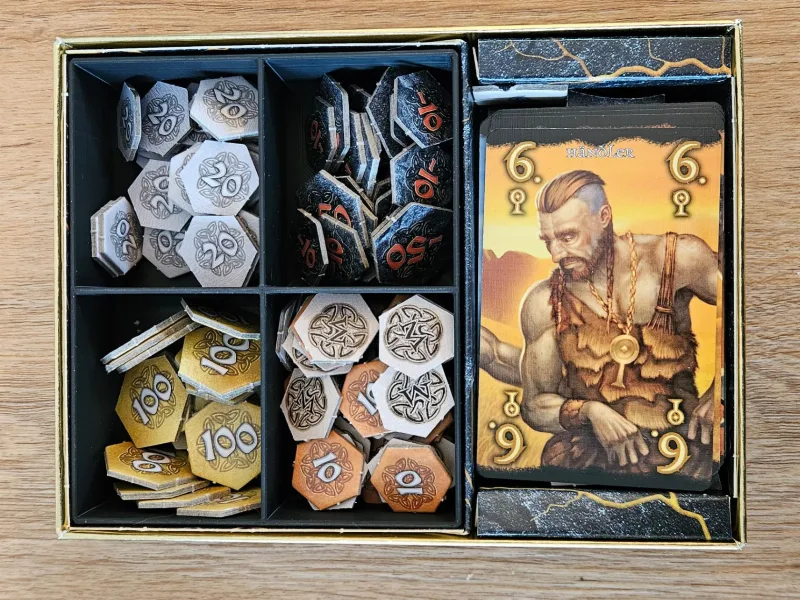 Wizard 30th Anniversary - Token Organizer Inlay
