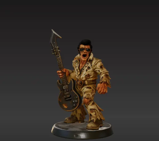 Zombicide Icons - Elvis Presley Fan Art