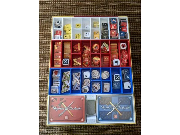 Bayonetes & Tomahawks Organizer - GMT Games 1st Edition