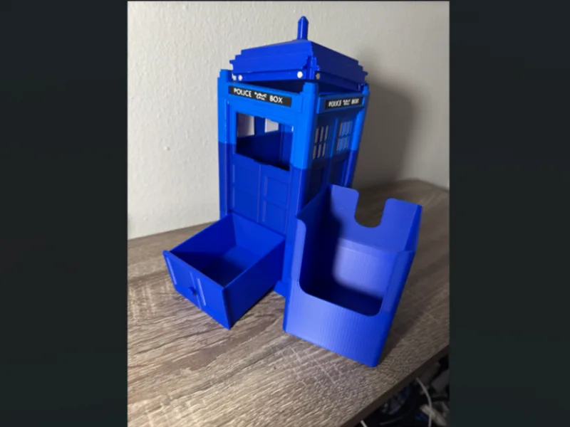 Tardis - Magic the Gathering Commander Deckbox 2.0