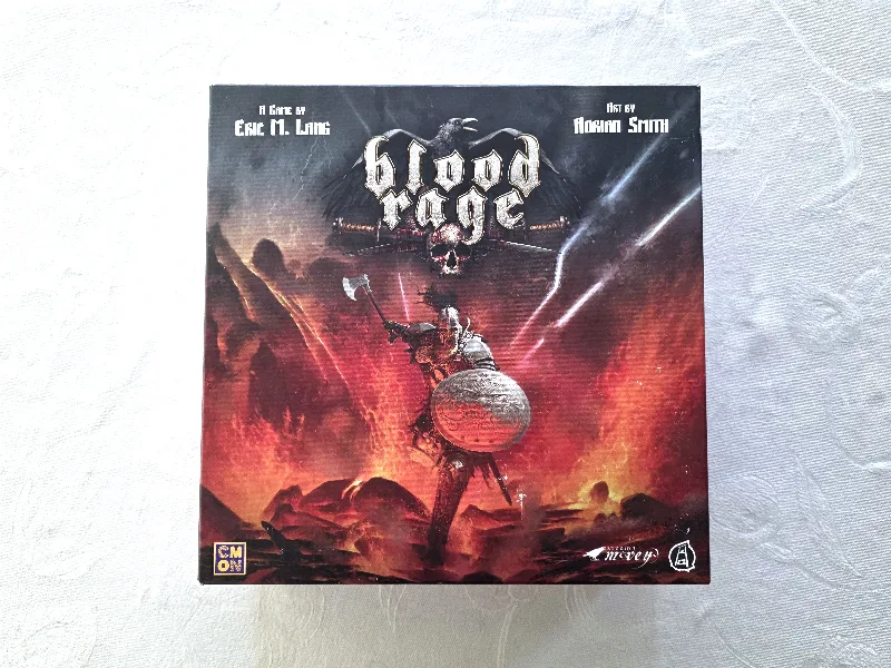 Blood Rage + Expansions 3D Print Insert/Organizer Card Tray for Josh-3d Design