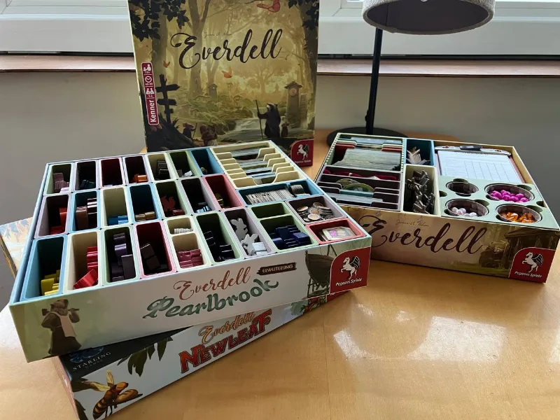 Everdell Insert - All Expansions in Standard Boxes