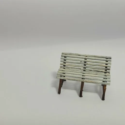 Bench Park - Zombicide - Modern Board Game - (Pre-supported)