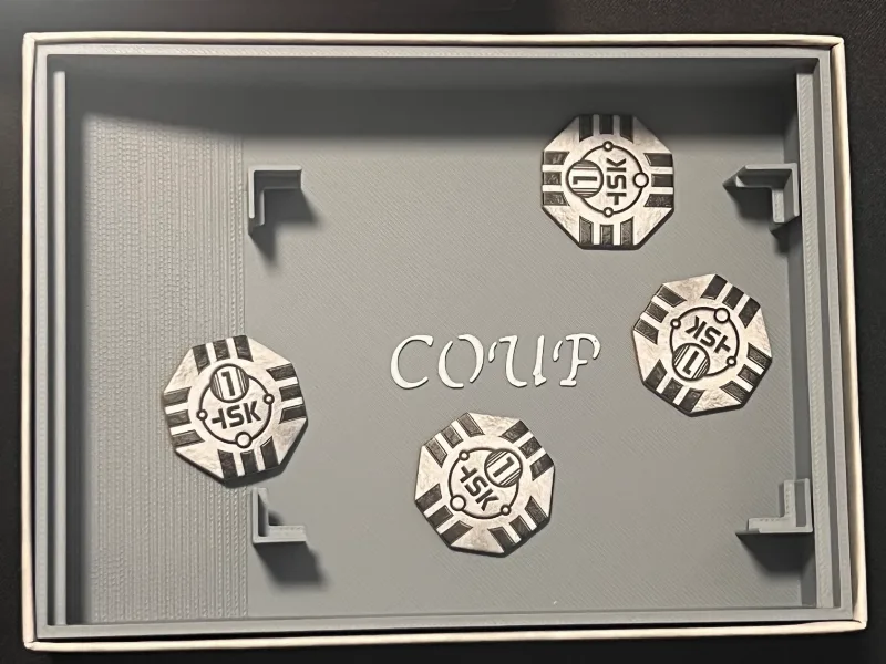 Coup - board game insert