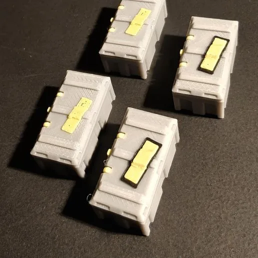 Custom Pimp Crates for Zombicide 2nd Edition