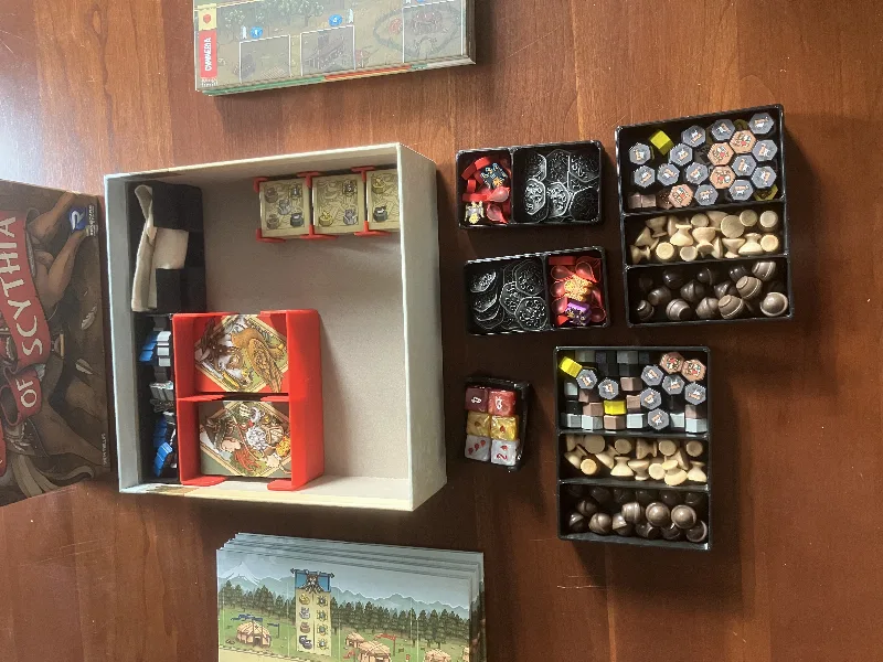Raiders of Scythia box organizer