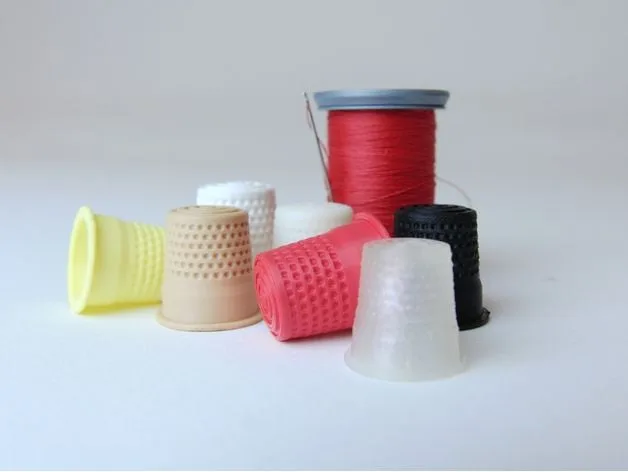 3D-printable Thimble - (14, 16, 18 mm)