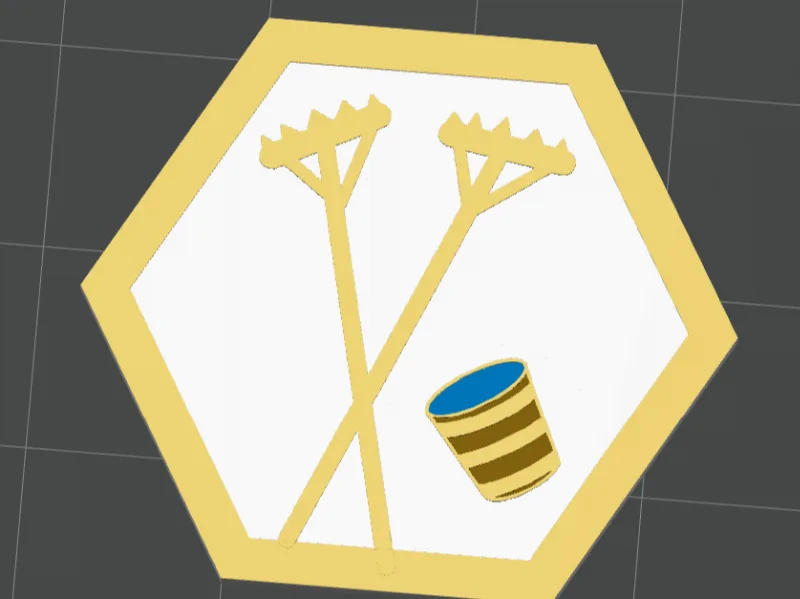 Takenoko Rake token