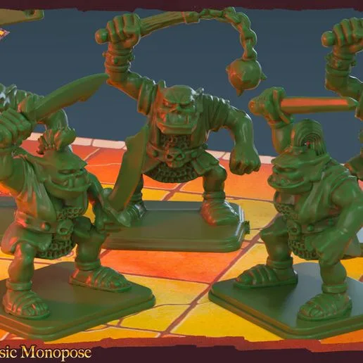 Heroquest Classic - Female Orcs Monopose