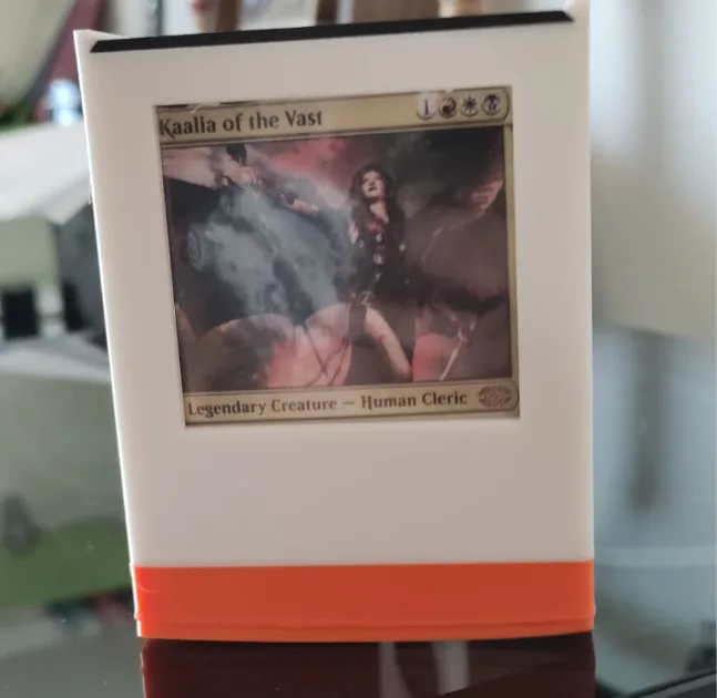 magic the gathering deck box with slide lid