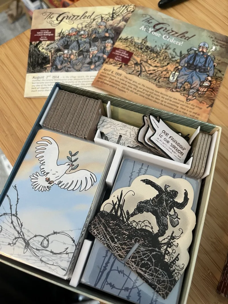 The Grizzled and At Your Orders Expansion - SLEEVED