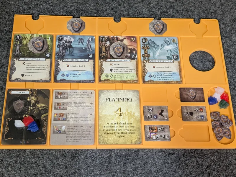 Mage Knight - Player Dashboard