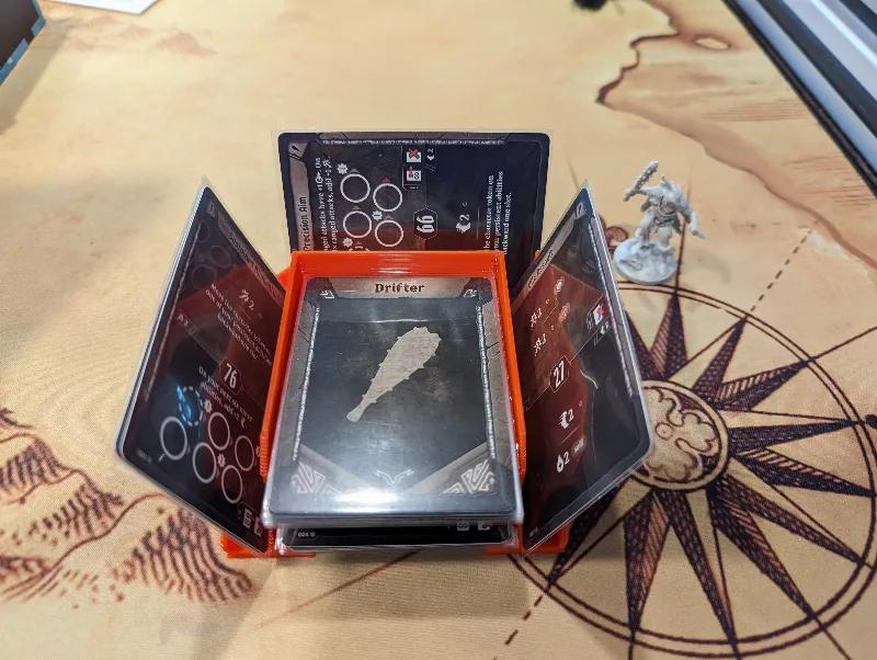 Gloomhaven / Frosthaven Ability Card Holder sleeved cards REMIX
