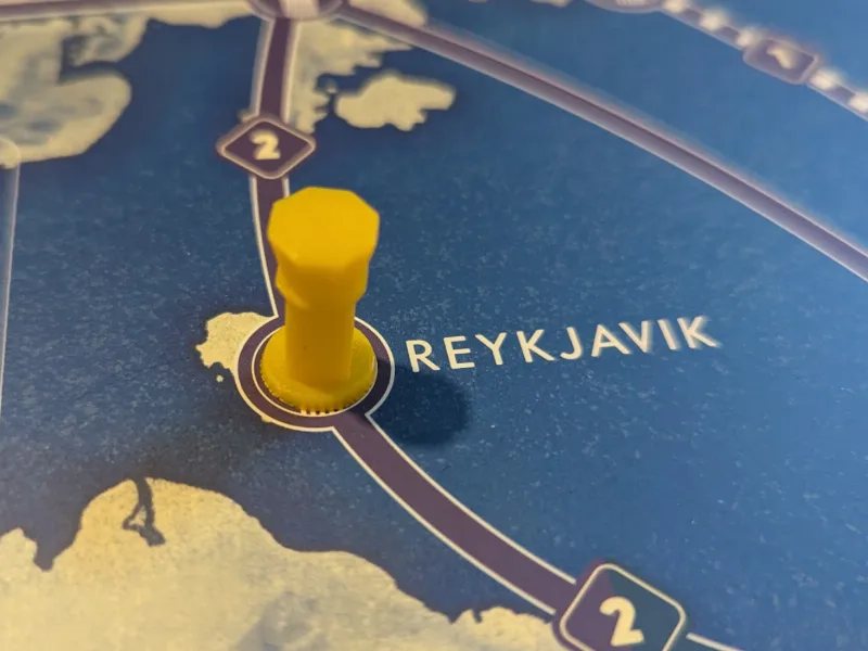 Airport Token Replacement (Pan Am - The Game)
