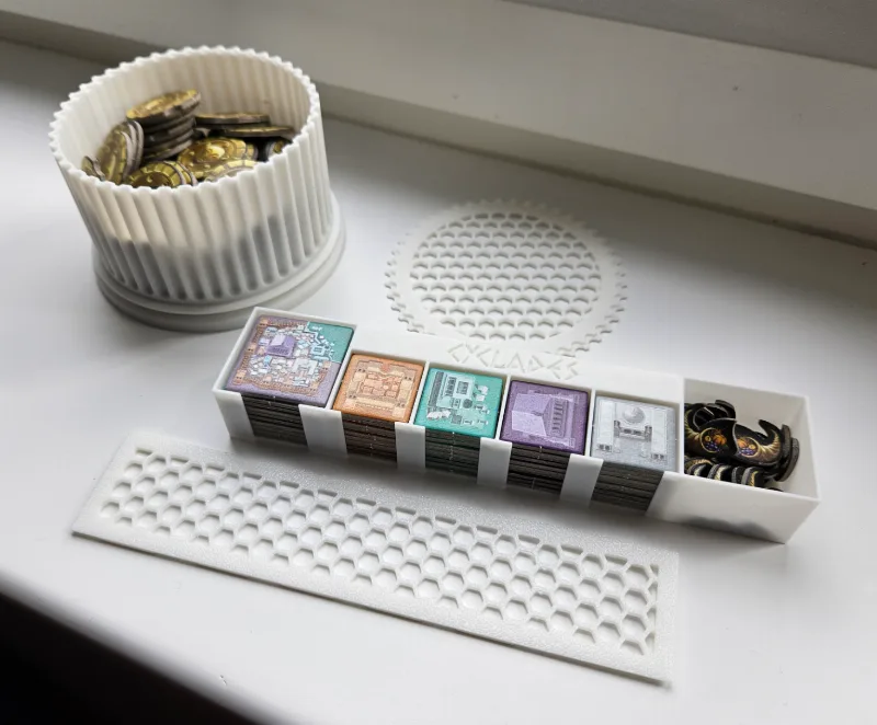 Cyclades organizers/trays (NO EXPANSIONS)
