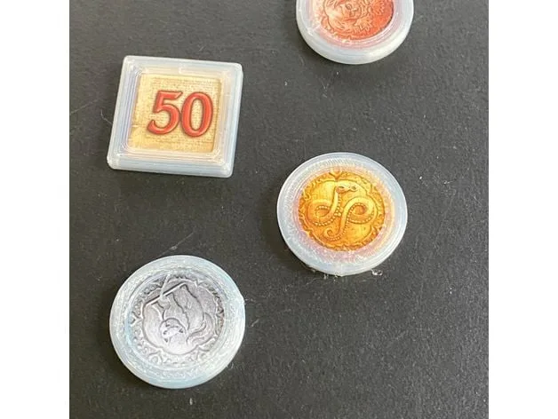 Token Cases for Quacks of Quedlinburg Witch Pennies and Scoring Markers