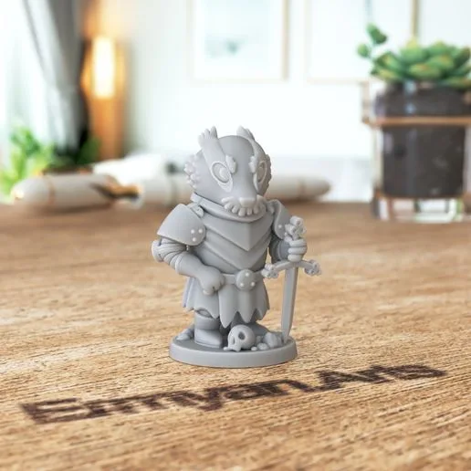 Root: Vagabond Faction (Arbiter) Boardgame Figure