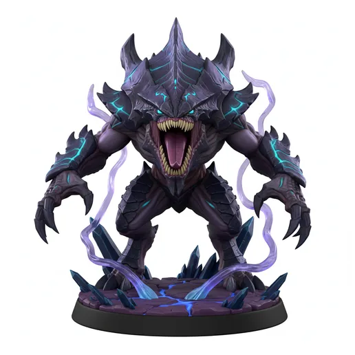 Furious Abyss Monster - STL Horror Figure (Vol. 1)