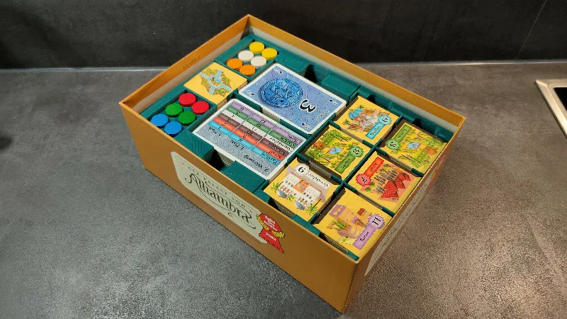 Alhambra - Queen Games Inlay for base game and all four extensions