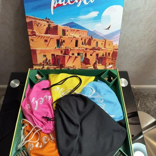 Pueblo board game insert (Mojito Studios version)