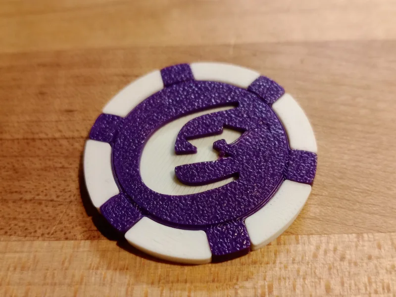 Electro Poker Chips for Power Grid Board Game