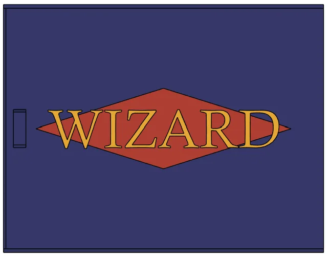 Wizard Playing Card Box