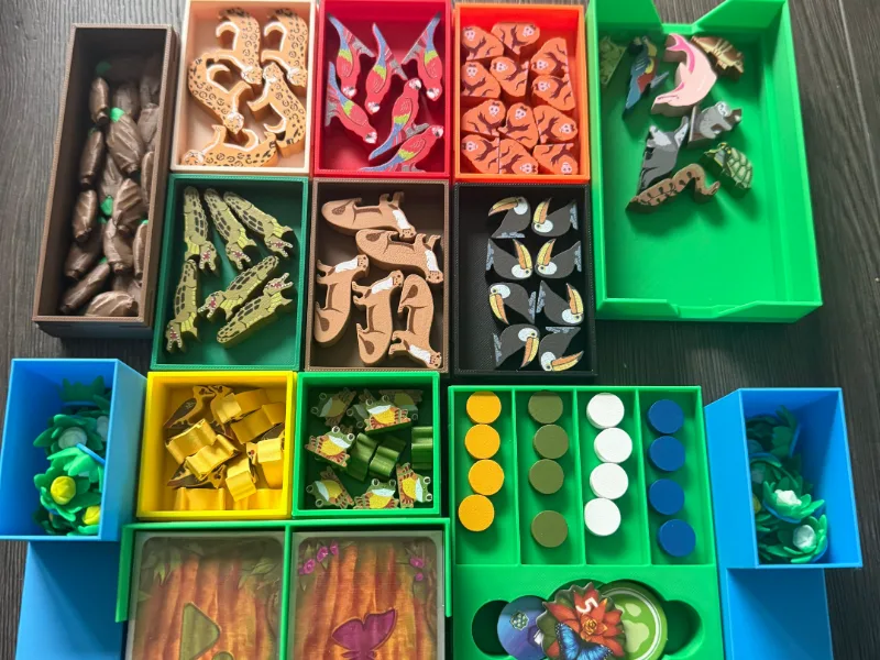 Life of the Amazonia insert parts